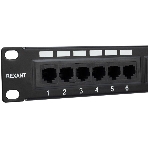 Патч-панель Rexant 19', 1U, 24 порта RJ-45, категория 5e, UTP неэкранированная, черная, фото6