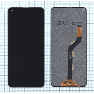 Дисплей для Tecno Spark 5 черный