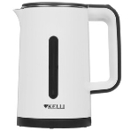 Чайник электрический Kelli KL-1375 1,8л. пластик, белый, фото4