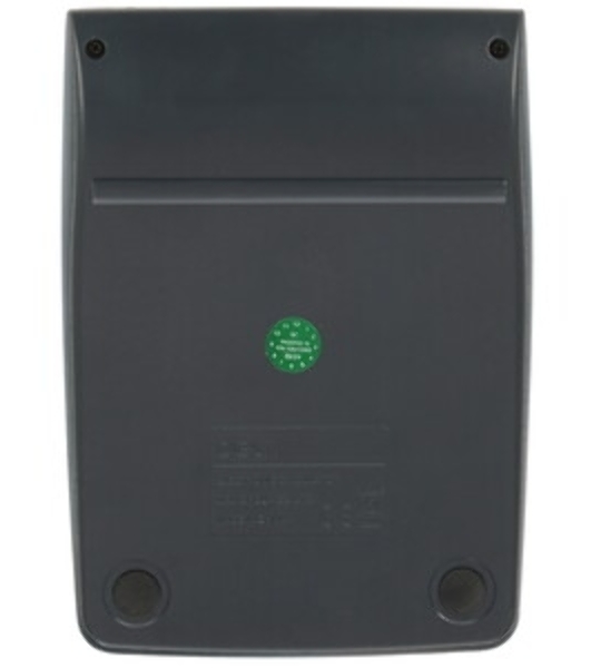 Калькулятор настольный Deli E1238 black черный 12-разр. 1003509