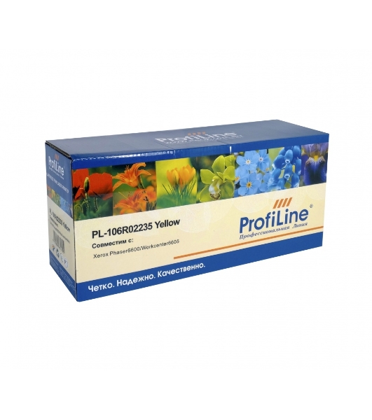 Картридж лазерный ProfiLine PL-106R02235 для принтеров Rank Xerox Phaser 6600/WC 6605 Yellow 6000 копий
