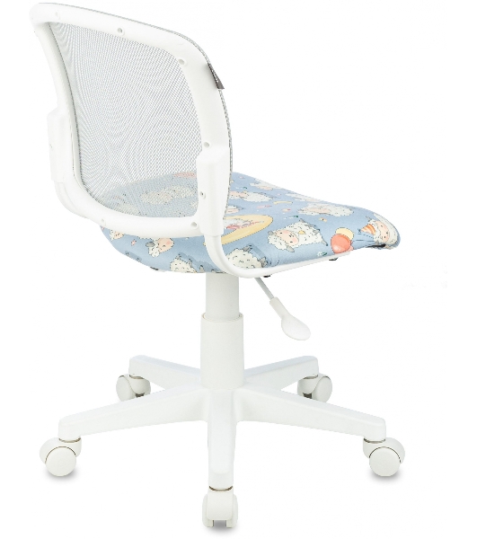 Кресло Бюрократ CH-W296NX TW-02 светло-серый, сетка, 120 кг