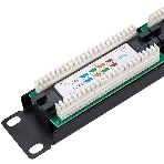 Патч-панель Rexant 19', 1U, 24 порта RJ-45, категория 5e, UTP неэкранированная, черная, фото5