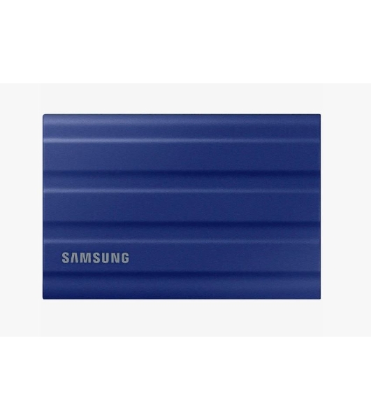 Внешний SSD Samsung T7 Shield, 2TB, USB 3.2 Gen 2 Type-C, R/W 1050/1000, синий