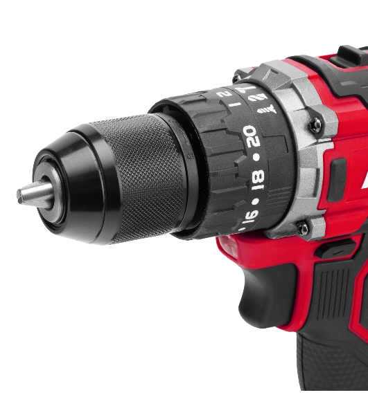 Дрель-шуруповерт MTX CIDS-BL-20, 20 В, 2 Ач, 60 Нм, бесщеточный, ударный