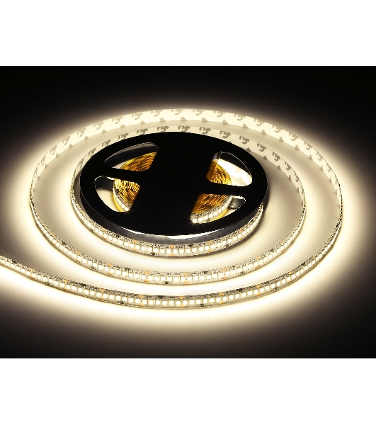 Светодиодная лента Ambrella light GS3302 2835 240Led/ 18W m/ 24V IP20 4500K/ 5000*10*1.2mm (2 конт.)