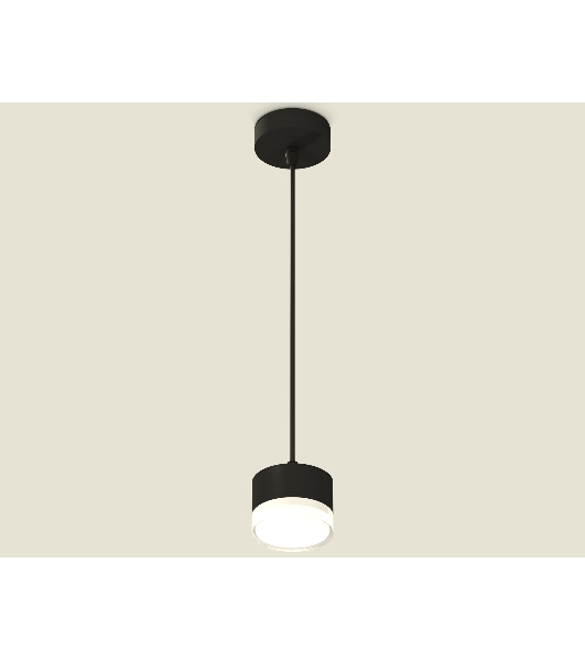 Светильник Ambrella Light XP8111025 SBK/FR/CL черный песок/белый матовый/прозрачный GX53 (A2333, С8111, N8399)