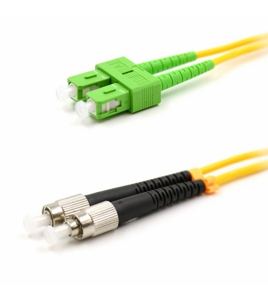 Патч-корд оптический переходной Rexant (SM), 9/125 (OS2), SC/APC-FC/UPC, (Duplex), PVC, 5м