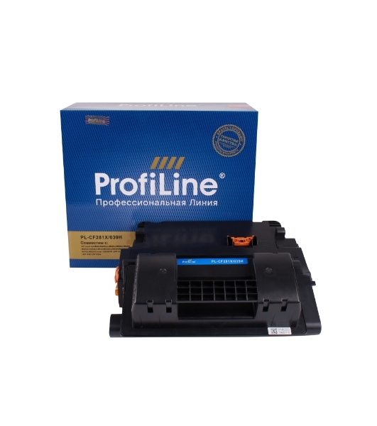 Картридж лазерный ProfiLine PL-CF281X/039H для принтеров HP LaserJet M605/M605dn/M605n/M605x/M606/M606dn/M606x/M630/M630dn/M630f/M630h/M630z/M625/Canon i-SENSYS LBP-351/LBP-351x/LBP-352/LBP-352x 25000 копий
