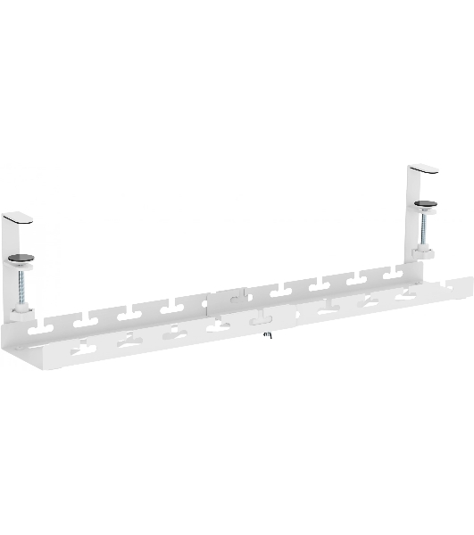 Кабель-канал Cactus CS-CM-700-1WT для столов 72.8x13x19см белый