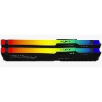 Оперативная память Kingston Fury Beast, DDR5, 32Gb (2x16Gb), 5600MHz, CL40, DIMM, с радиаторами, RGB, черный, фото7