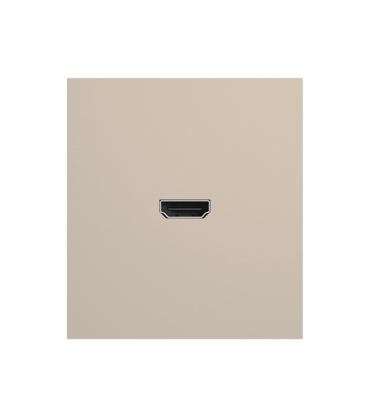Розетка KRANZ STRONG HDMI с/у шелк
