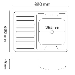 Кухонная мойка MG6-8060R, фото 1