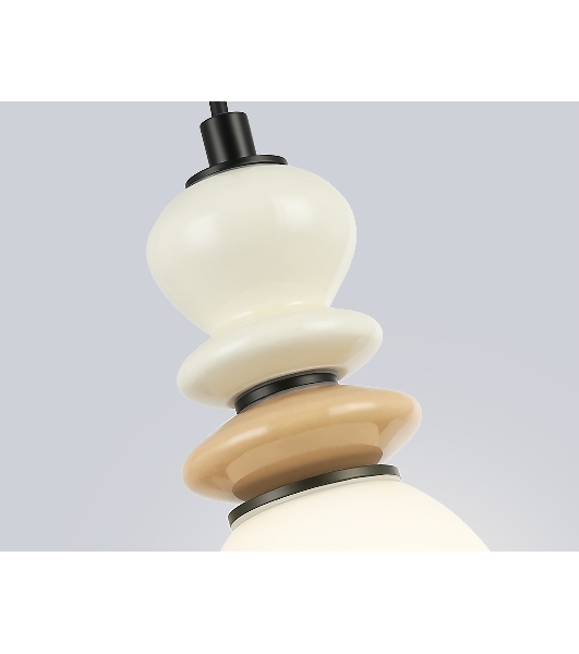 Светильник Ambrella light LH53141 BK/WH черный/белый 6W 3000K D120*1520