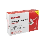 Лупа на струбцине Rexant, квадратная, 5D, с подсветкой 60 SMD LED, сенсорный регулятор яркости, белая, фото2