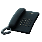 Телефон проводной Panasonic KX-TS2350RUB черный повтор номера, регул-ка громкости, кр.на стену, фото4