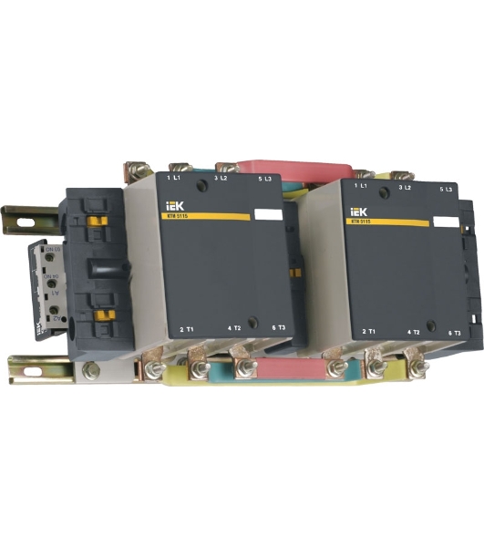 Контактор КТИ-51503 реверс 150А 230В/АС3 IEK KKT53-150-230-10