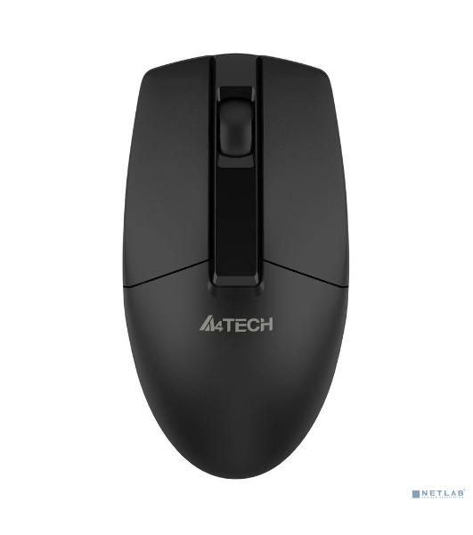 Мышь беспроводная A4Tech G3-330N черный, 1200 dpi, радиоканал, USB, кнопки - 3