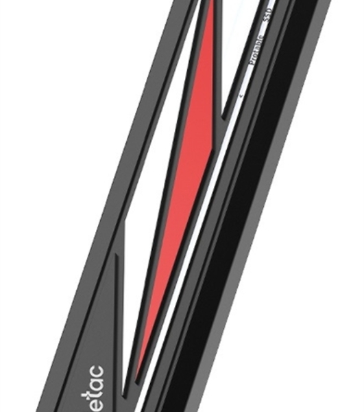 Внешний SSD Netac ZX20L, 2TB, USB 3.2 Gen 2 Type-C, R/W 2000/1800, черный/красный