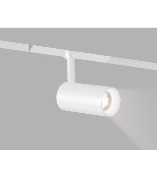 Трековый акцентный светильник Ambrella light GL4401 WH белый IP20 7W 3CCT 3000-6000K SMART 48V 24° D35*90