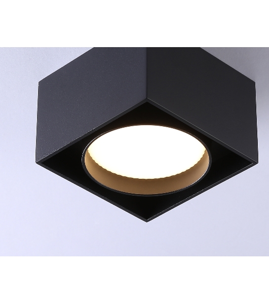 Светильник накладной TN70866 BK черный GX53 max 12W 95*95*62
