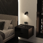 Розетка с заземлением, шторками и USB тип A+C Gallant (чёрный хром), фото2