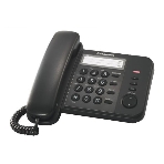 Телефон проводной Panasonic KX-TS2352RUB черный индикатор вызова,порт для доп. телеф. оборуд.,4 уровня громкости звонка, фото5