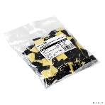 Самоклеющаяся площадка для крепления стяжек ExeGate EX293146RUS STM3030B-100 (30х30 мм, halogen free, -40°C - +85°C, черная, 100 шт), фото3