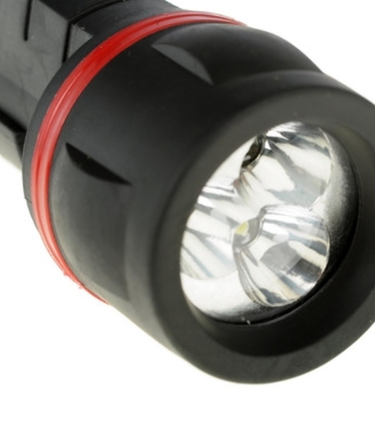 Фонарь ЭРА R2AA обрезиненный (3LED 2хAA)