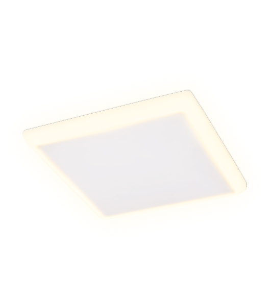 Встраиваемый cветодиодный светильник Ambrella light DCR331 5W+3W 6400K/3000K 85-265V 90*90*32 (A75*75)