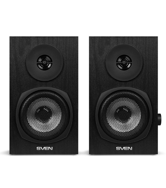 Акустическая система SVEN SPS-575 2.0 черный 6Вт