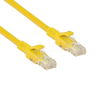 Патч-корд ExeGate UTP-RJ45-RJ45-C6-2M-YL, UTP, cat.6, 2м, желтый