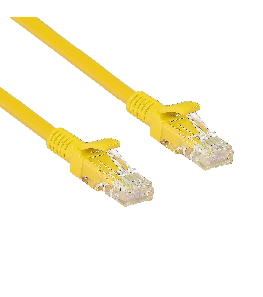 Патч-корд ExeGate UTP-RJ45-RJ45-C6-2M-YL, UTP, cat.6, 2м, желтый