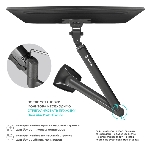 Кронштейн ONKRON G100 для монитора 13'-32' настольный, черный, фото32