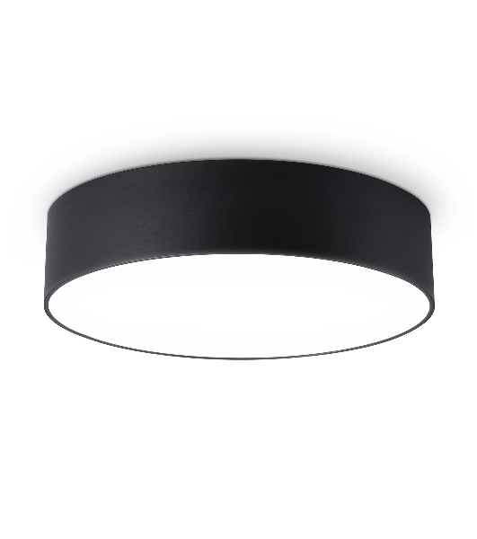 Потолочный светодиодный светильник Ambrella light FV5522 BK черный LED 26W 4200K D220*58 (Без ПДУ)