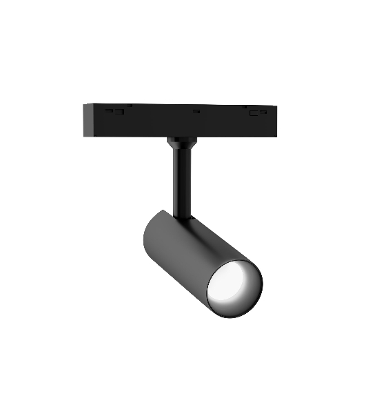 Трековый акцентный светильник Ambrella light GL4405 BK черный IP20 7W 3CCT 3000-6000K SMART 48V 24° D35*90