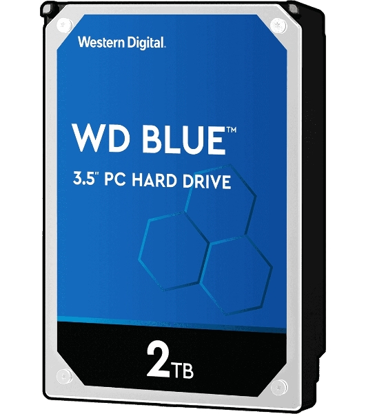 Жесткий диск Western Digital 2Tb 7200rpm WD20EZBX SATA-III Blue 256Mb 3.5'