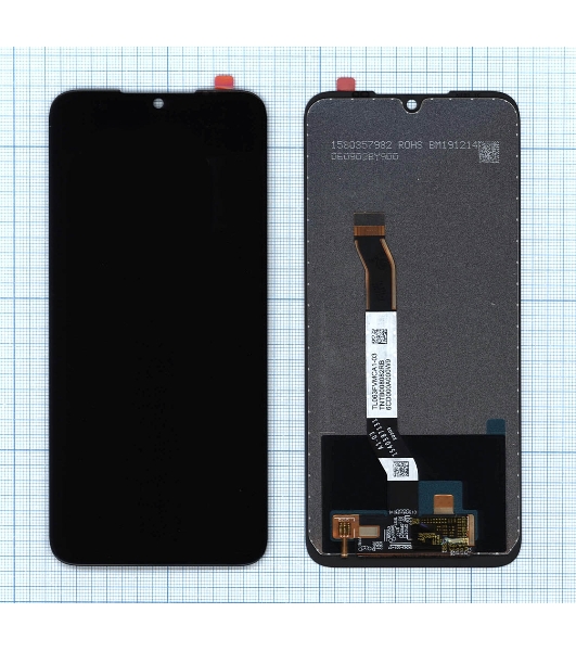 Дисплей для Xiaomi Redmi Note 8T в сборе с тачскрином (orig lcd) черный