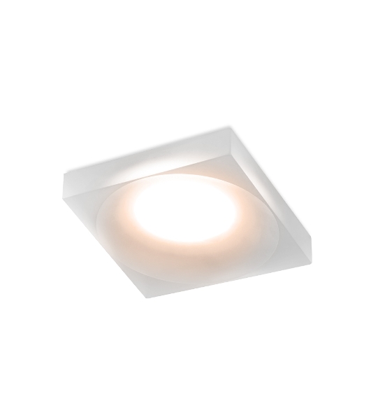 Светильник Ambrella light TN136 WH/FR белый/матовый GU5.3 80*80*32