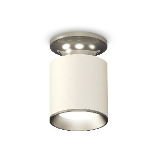 Светильник Ambrella Light XS6301140 SWH/PSL белый песок/серебро полированное MR16 GU5.3 (N6903, C6301, N6104)