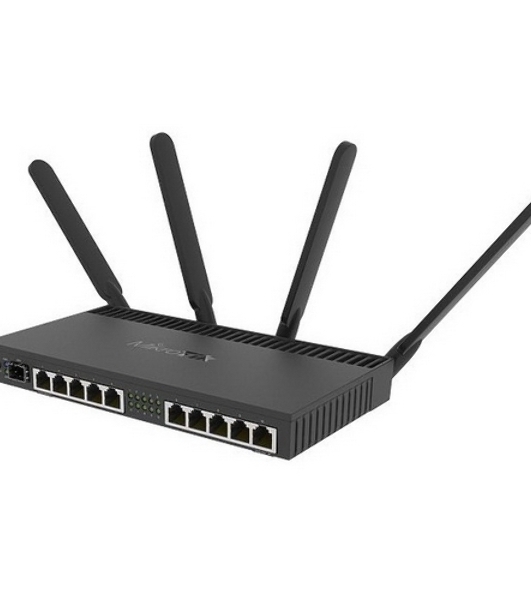 Маршрутизатор MIKROTIK RB4011iGS+5HacQ2HnD-IN 10x10/100/1000 LAN, 1 SFP+, 2,4Ghz/5Ghz, 802.11a/b/g/n/ac