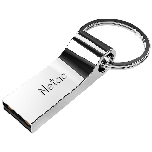 Флешка USB Netac U275 (NT03U275N-064G-20SL), 64Gb, USB 2.0, R/W 50/15, серебристый