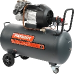 Компрессор поршневой безмасляный Patriot Professional 100-400, 400 л/мин, 8 бар, 2200 Вт, 100 л, быстросъемный 1/4' + 'елочка', фото 1
