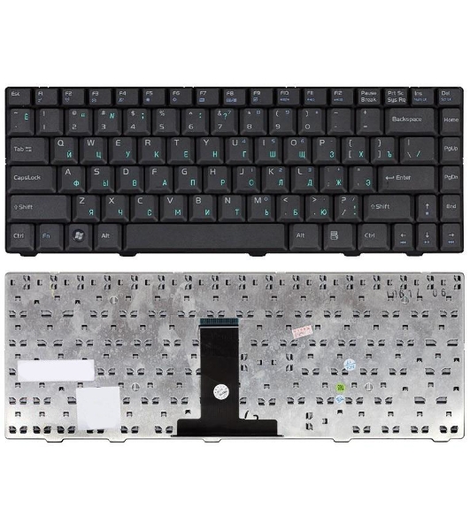 Клавиатура для ноутбука Asus F80 X82 X85 X88 F81 F81S F83SE черная