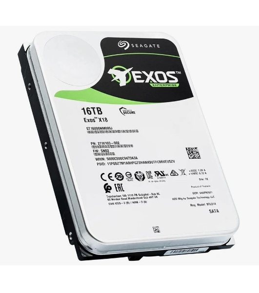 Жесткий диск Seagate 16Tb 7200RPM SATA 6Gb/S 256MB OFFICIAL RECERTIFIED