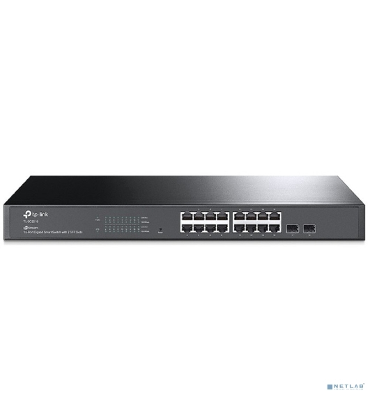 Коммутатор TP-Link Jetstream 16-port gigabit smart switch with 2-gigabit uplink ports