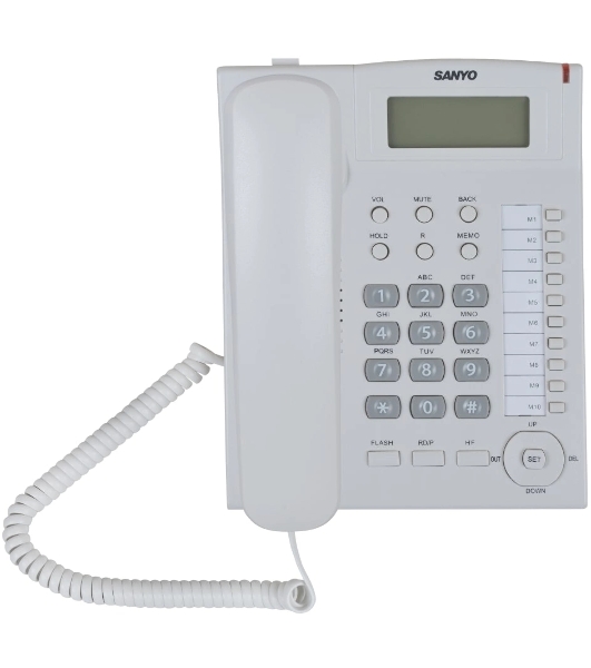 Телефон проводной SANYO RA-S517W белый
