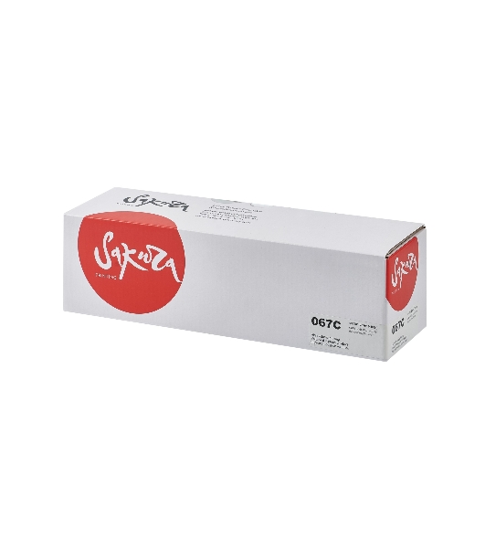 Картридж лазерный Sakura 067C (5101C002) для Canon i-SENSYS LBP631/LBP633/MF651/MF655/MF657, голубой, 1300 к. (чип без счетчика копий)