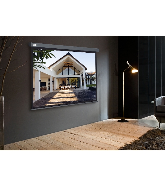Экран Cactus 206x274см Wallscreen CS-PSW-206X274-SG 4:3 настенно-потолочный рулонный серый