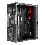 Компьютерный корпус Miditower ExeGate AA-443 (ATX, без БП, 2хUSB+HD Audio, черный), фото4